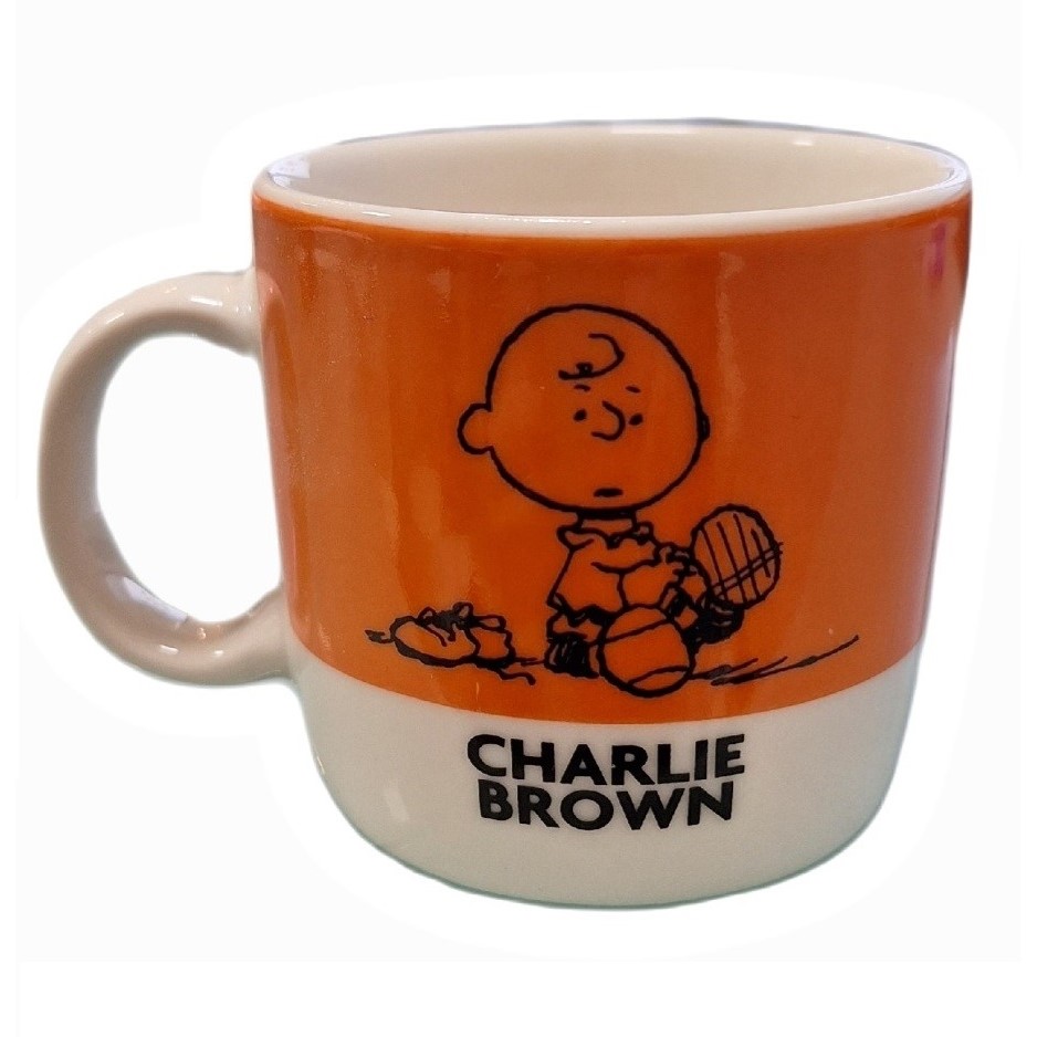 Excelsa tasses Charly Brown par PEANUTS 100 ml orange Excelsa